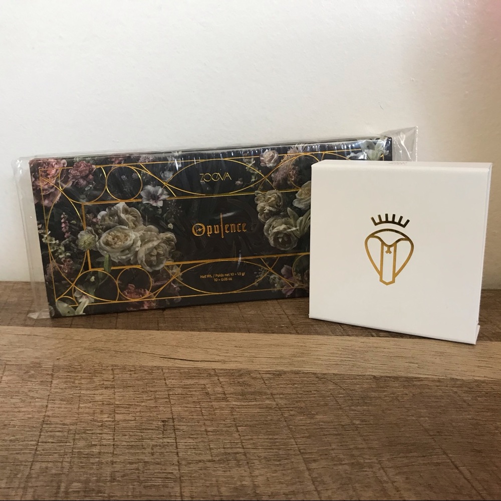 ZOEVA OPULENCE Palette SEALED + BATTINGTON LASHES